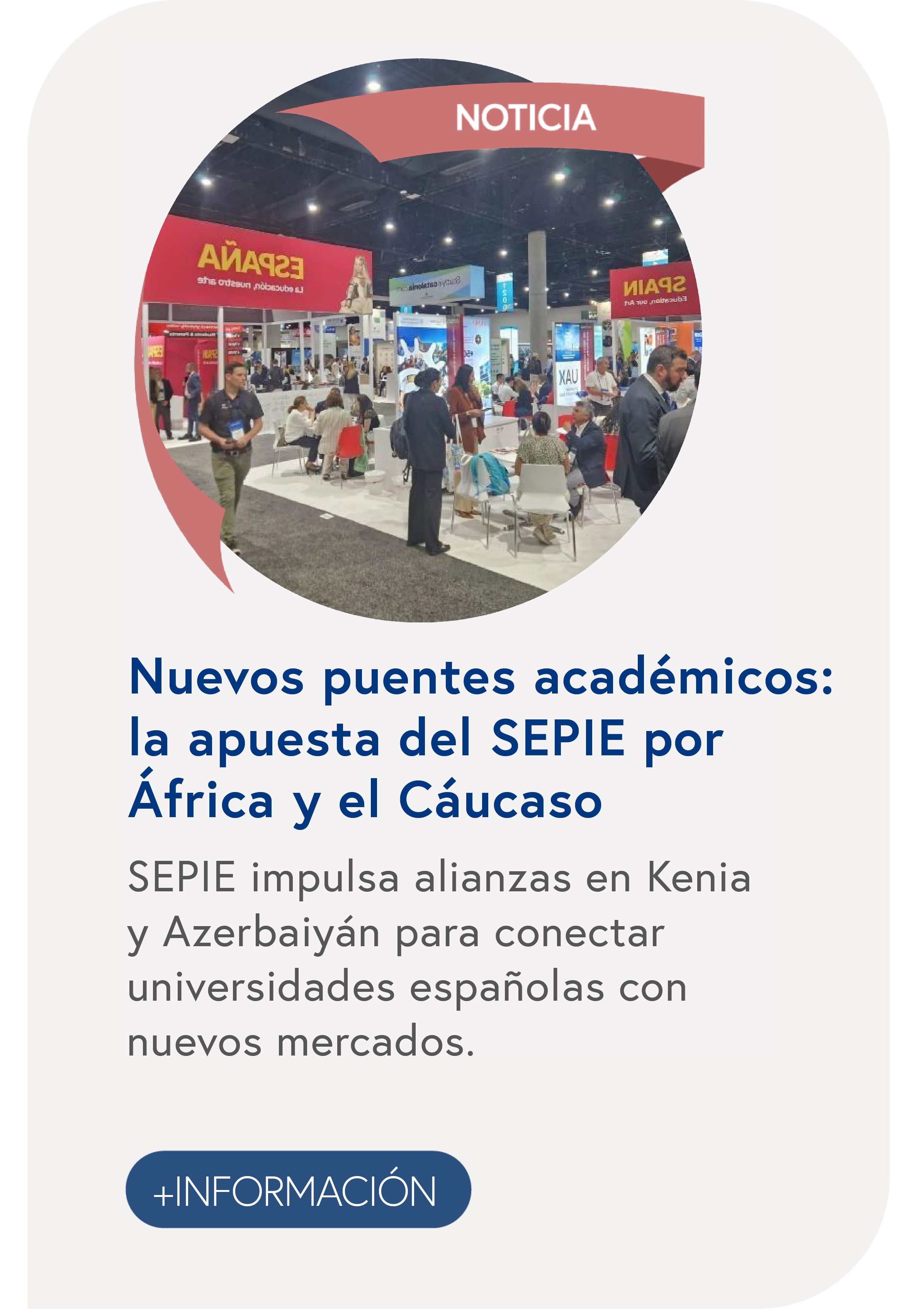 Nuevos puentes académicos: la apuesta del SEPIE por África y el Cáucaso.