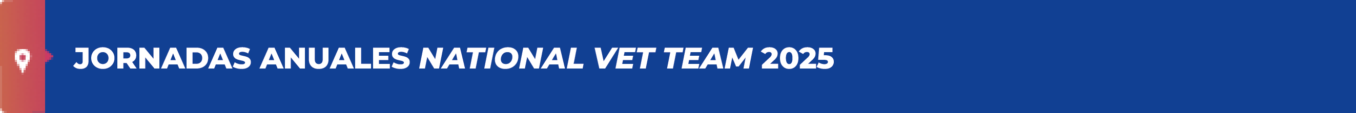 JORNADAS ANUALES NATIONAL VET TEAM 2025