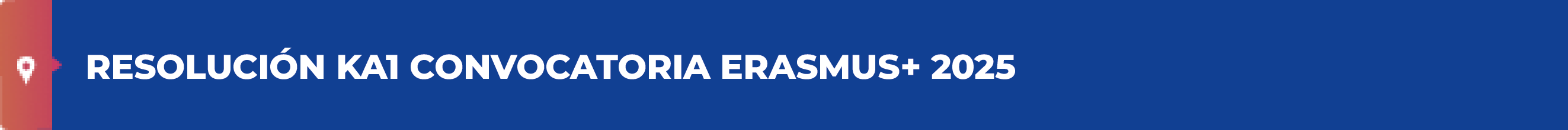 RESOLUCIÓN KA1 CONVOCATORIA ERASMUS+ 2025