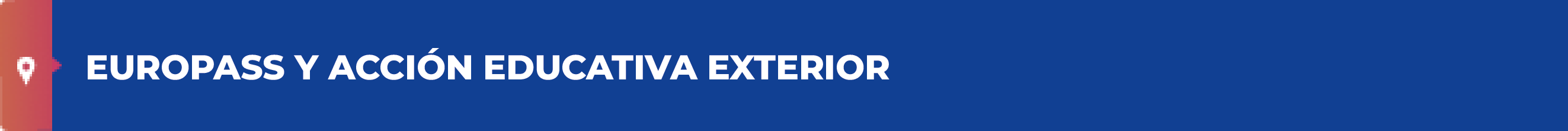 EUROPASS Y ACCIÓN EDUCATIVA EXTERIOR